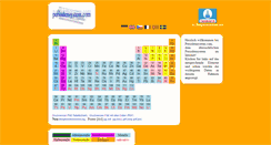 Desktop Screenshot of de.periodensystem.com